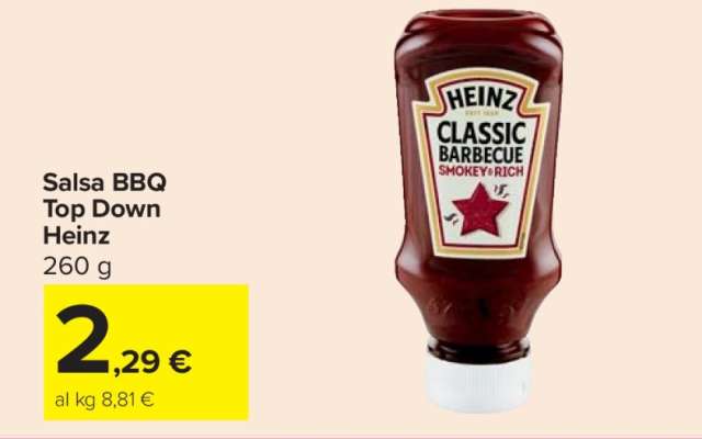 Salsa BBQ Top Down Heinz