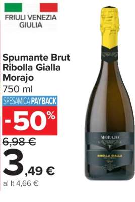 Spumante Brut Ribolla Gialla Morajo
