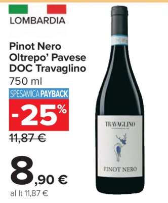 Pinot Nero Oltrepo’ Pavese DOC Travaglino