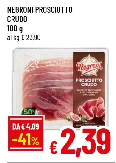 NEGRONI PROSCIUTTO CRUDO