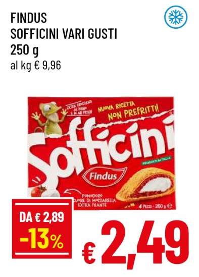 FINDUS Sofficini vari gusti