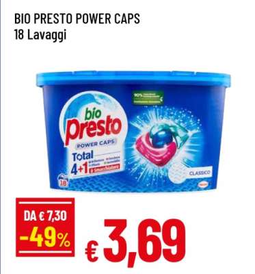 BIO PRESTO POWER CAPS