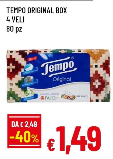 TEMPO ORIGINAL BOX