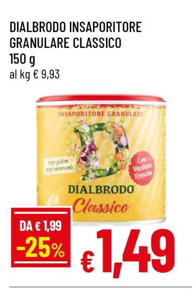DIALBRODO Insaporitore Granulare Classico