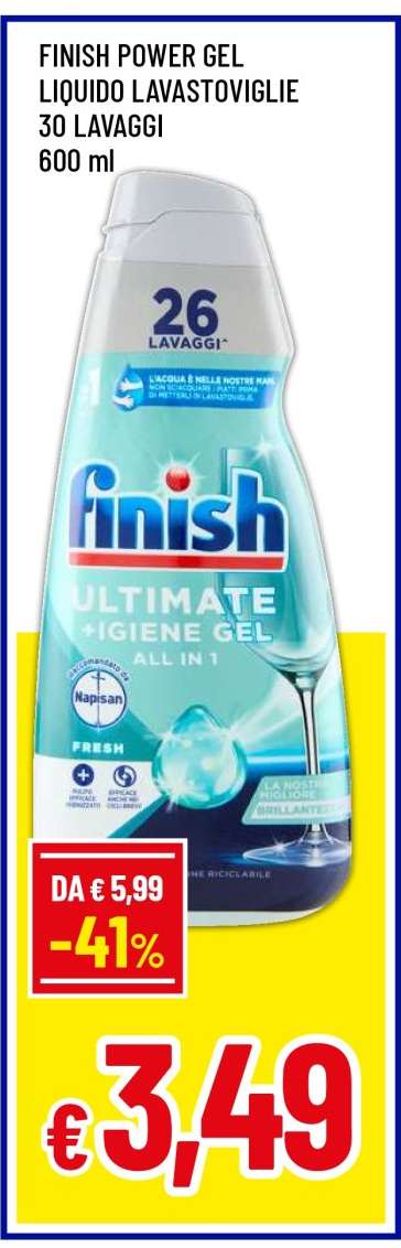 FINISH POWER GEL
