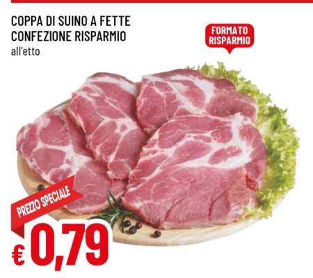 Coppa di Suino a Fette