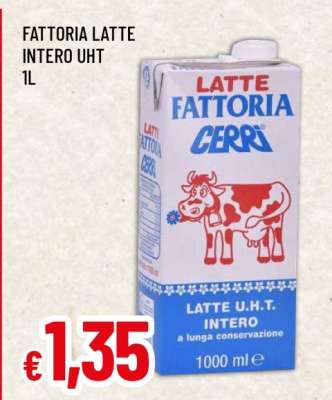 FATTORIA LATTE INTERO UHT 1L