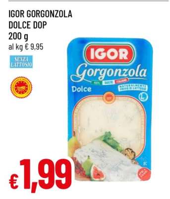 IGOR GORGONZOLA DOLCE DOP