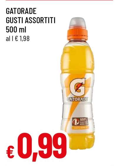 GATORADE GUSTI ASSORTITI
