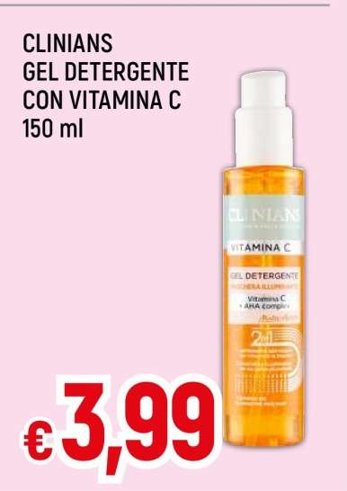CLINIANS Gel Detergente Con Vitamina C