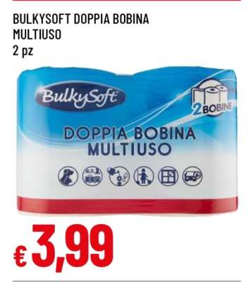 BULKYSOFT DOPPIA BOBINA MULTIUSO