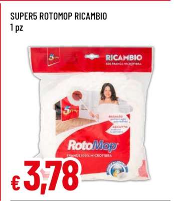 SUPER5 ROTOMOP RICAMBIO