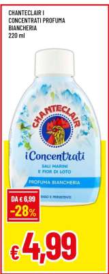 CHANTECLAIR I CONCENTRATI PROFUMA BIANCHERIA