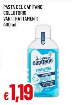PASTA DEL CAPITANO COLLUTORIO VARI TRATTAMENTI