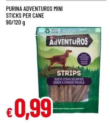 PURINA ADVENTUROS MINI STICKS PER CANE
