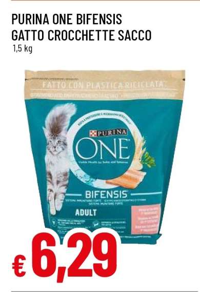 PURINA ONE BIFENSIS GATTO CROCCHETTE SACCO
