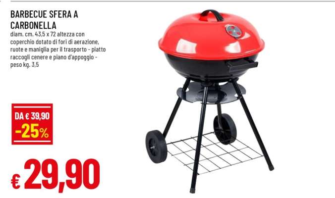 BARBECUE SFERA A CARBONELLA