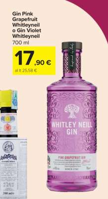Gin Pink Grapefruit Whitleyneil o Gin Violet Whitleyneil
