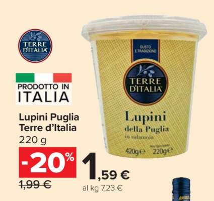 Lupini Puglia Terre d’Italia