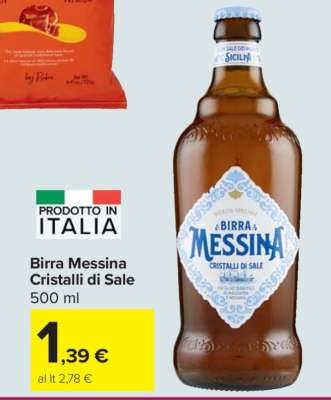 Birra Messina Cristalli di Sale