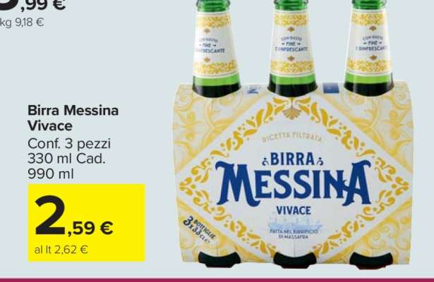 Birra Messina Vivace