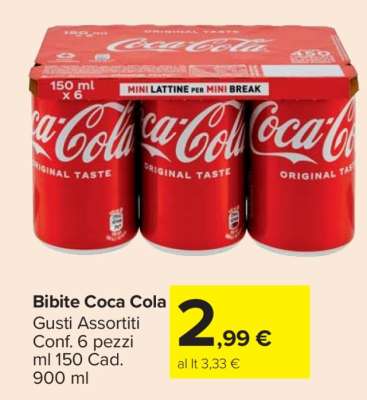 Bibite Coca Cola
