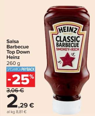 Salsa Barbecue Top Down Heinz