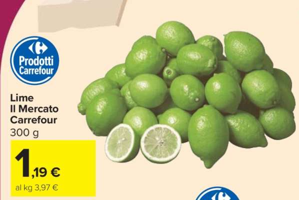 Lime "Il Mercato" Carrefour