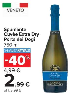 Spumante Cuvèe Extra Dry Porta dei Dogi