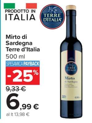 Mirto di Sardegna Terre d’Italia