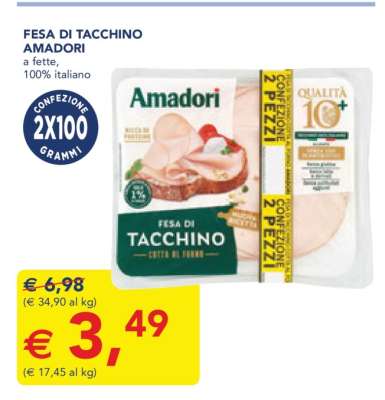 FESA DI TACCHINO AMADORI