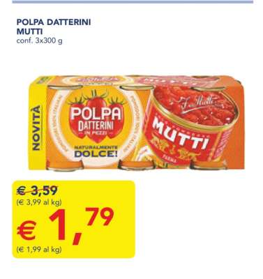 Polpa Datterini Mutti