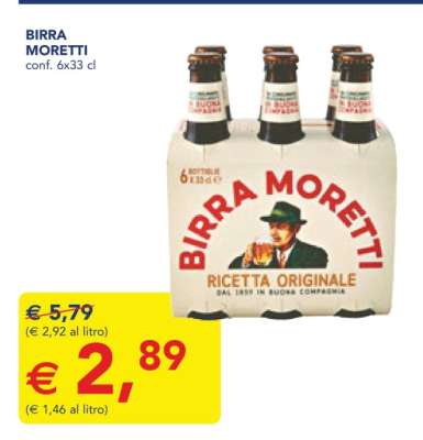 BIRRA MORETTI