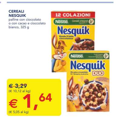 CEREALI NESQUIK