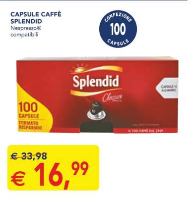 CAPSULE CAFFÈ SPLENDID
