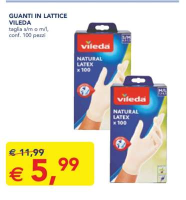 GUANTI IN LATTICE VILEDA