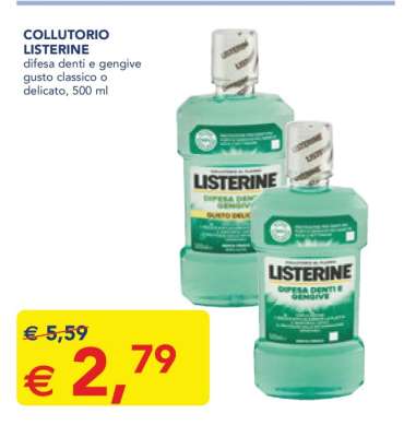 Collutorio Listerine