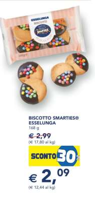 BISCOTTO SMARTIES® ESSELUNGA