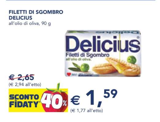 Filetti di Sgombro Delicius