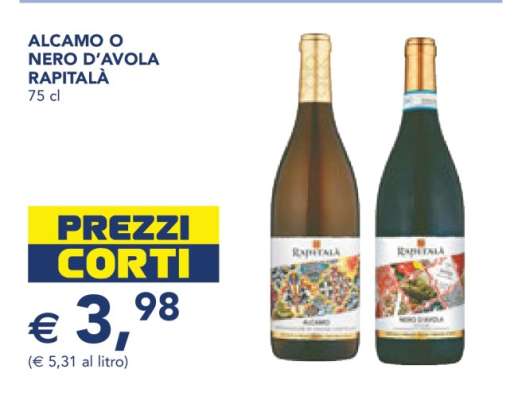 Alcamo o Nero d'Avola Rapitalà