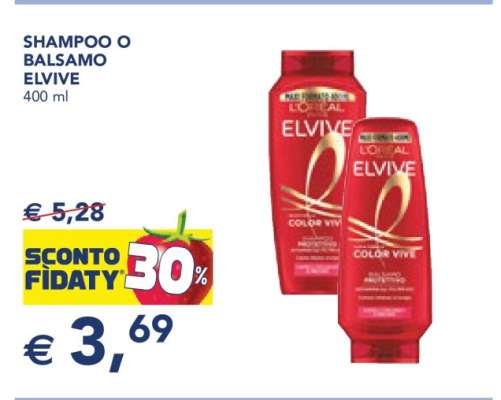 Shampoo o Balsamo Elvive