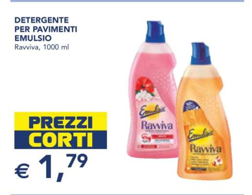 DETERGENTE PER PAVIMENTI EMULSIO
