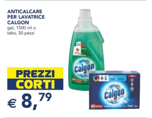 Anticalcare per lavatrice Calgon