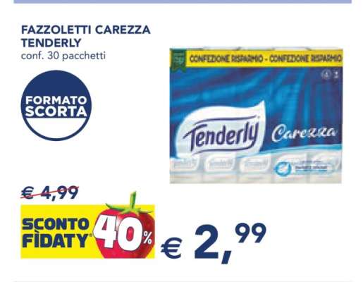 Fazzoletti Carezza Tenderly