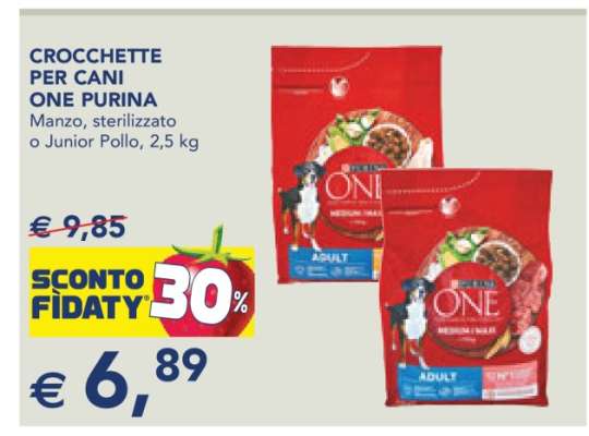 Crocchette per Cani One Purina