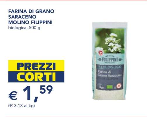 FARINA DI GRANO SARACENO MOLINO FILIPPINI