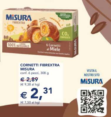 CORNETTI FIBREXTRA MISURA