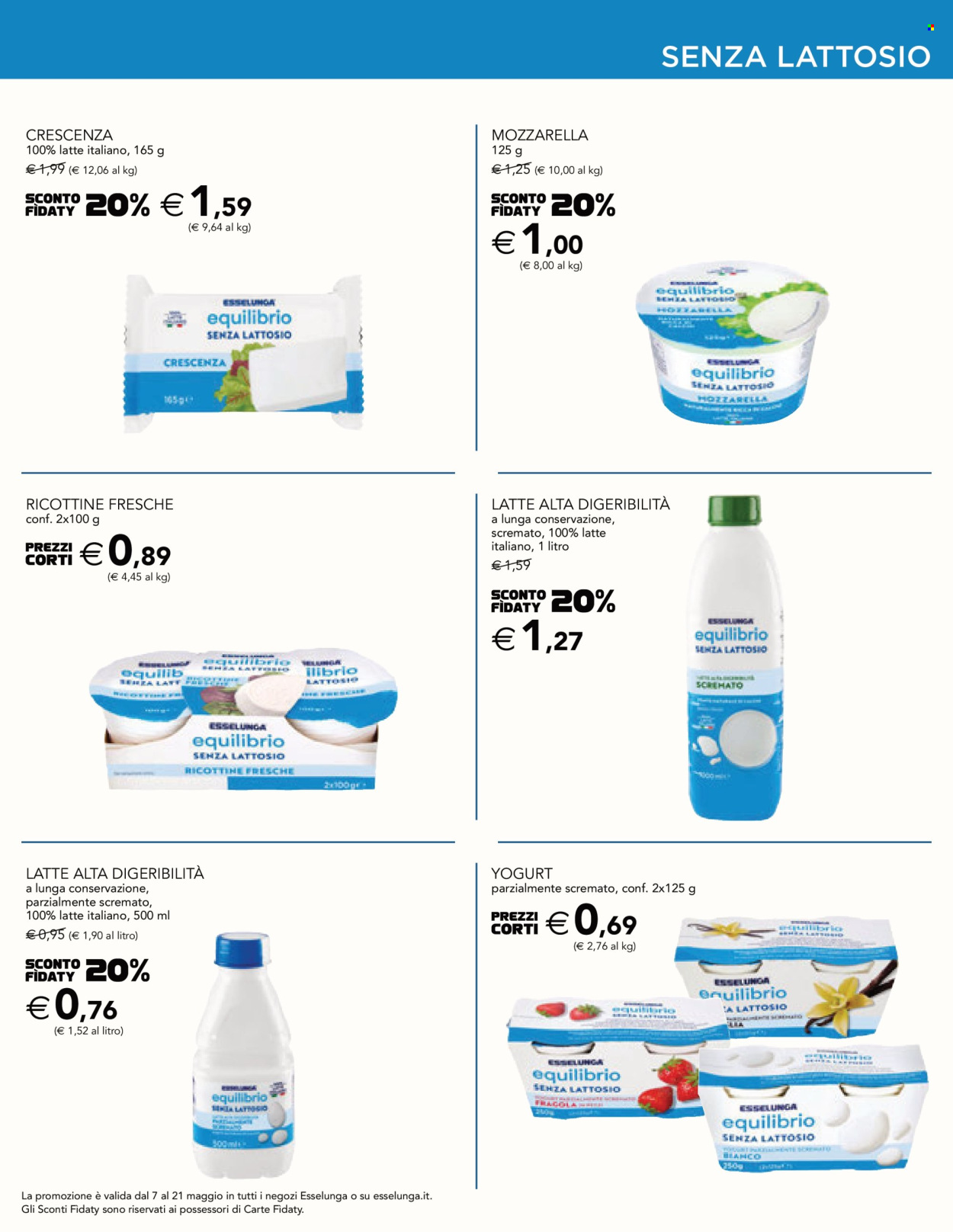 Volantino Esselunga - 7/5/2025 - 21/5/2025. Pagina 1
