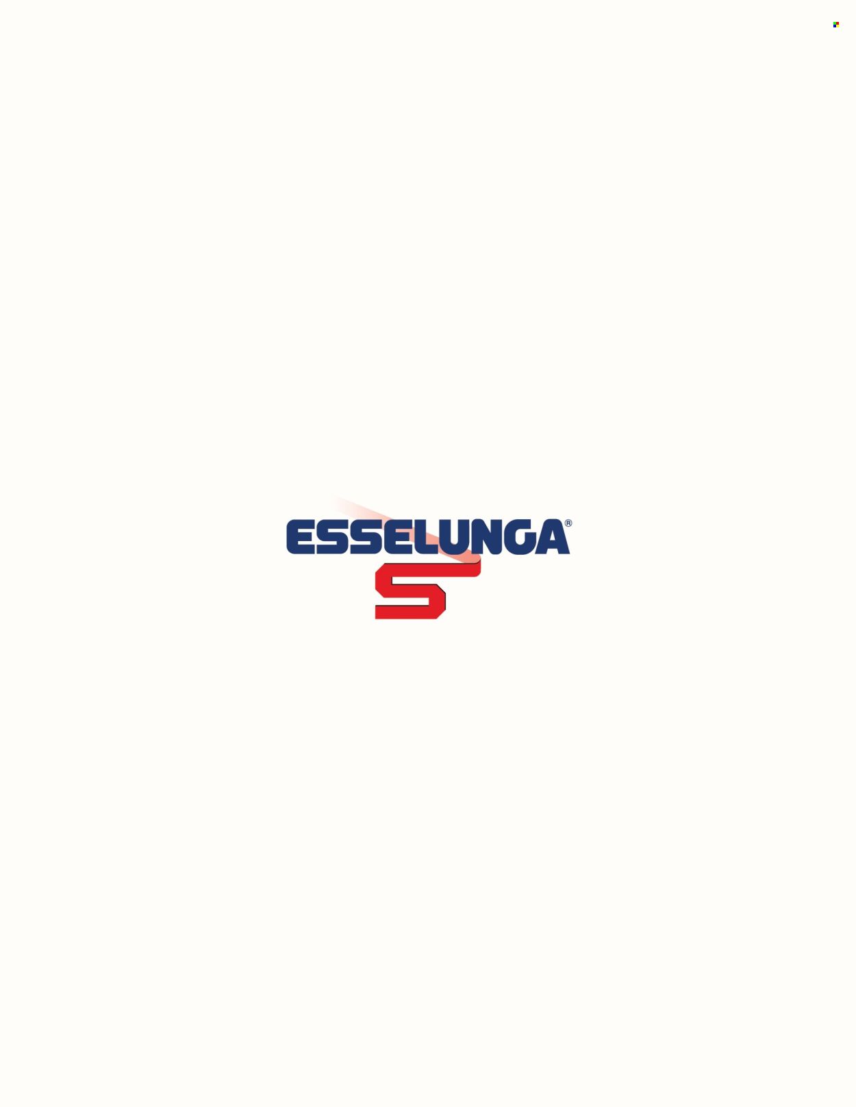 Volantino Esselunga - 7/5/2025 - 21/5/2025. Pagina 1