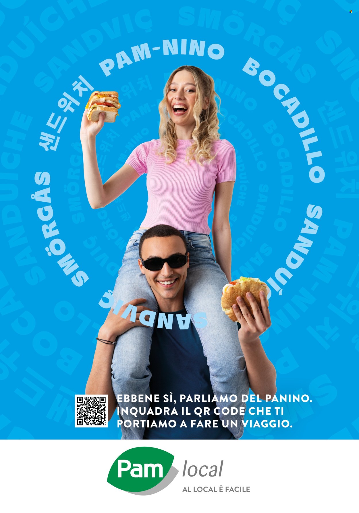 Volantino Pam local. Pagina 1